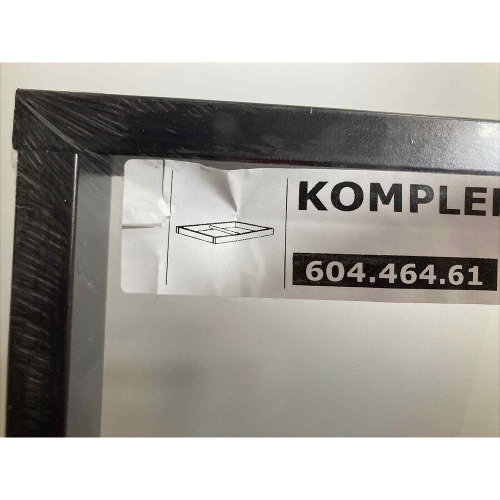 ikea KOMPLEMENT Clothes rail, black-brown 19 5/8×13 3/4 ” NEW Last Chance To Buy