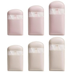 Space Saver Closet Organizer with Self Compression Zipper for Down Coat Jacket