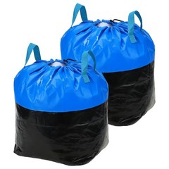 2Pcs Extra Large Moving Bags, 20 x 18 x 25″ Storage Bags, Blue