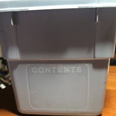 Vtg Rubbermaid Roughneck Tote W Lid 1 Gal Storage Slate Blue 10.5x6x7” #2211