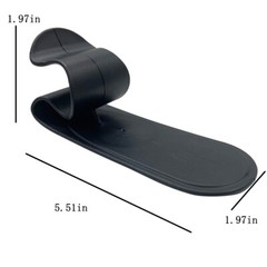2PCS Universal Car Interior Accessories Umbrella Hook Holder Hanger Fastener