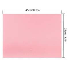 8 Pcs Refrigerator 17.7×11.4×0.04 inches, 8 Pack-pink/2 Green/3 Blue/3