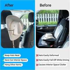 Yuoyar Cowboy Hat Holder for Truck Suv Car – Car Hat Holder for Truck to M…