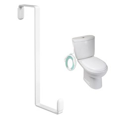 1pcs Potty Seat Hook, Z Shaped Door Hangers No Drill Multifunctional Over The…