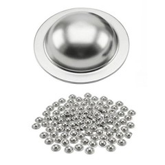 Stainless Steel Roof Screw Cap 3.5 x 3.5 cm – Rustproof Cover for Outdoor Use