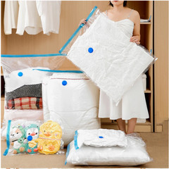 5Pack Vacuum Storage Bags Bedding Clothes Seal Travel Space Saver w/ Pump