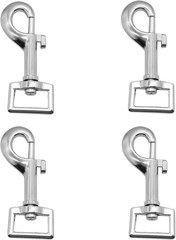 4 Pack Swivel Bolt Snap Hooks Dog Leash Hooks Dog Clips Trigger Snaps for Heavy