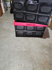 2 X GreenMade InstaCrate Collapsible Storage Bins 12 Gallon Plastic NWOT