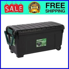 Remington® 42 gal Plastic Storage Bins with Lids, Latching Totes, Heavy Duty