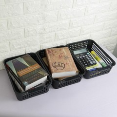 Plastic Desktop Storage Trays Baskets Organization Set Of 6