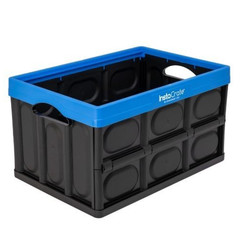 Greenmade Instacrate 12-Gallon Collapsible Plastic Storage Bin with Handles,