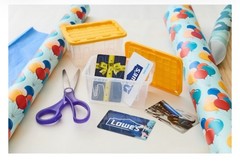 Mini Commander Yellow Stackable Tote with Standard Snappers