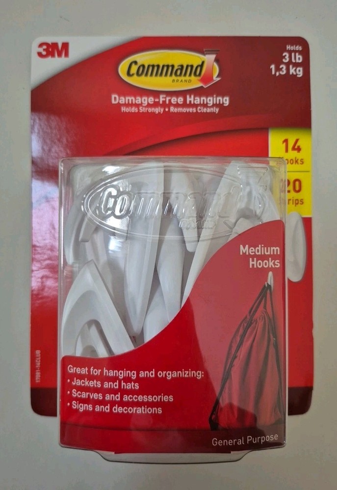 3M Command Medium Designer Hook