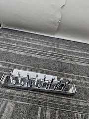 Richelieu 3562140 Design-R Pull-Out Tie Rack 12 inch – Polished Chrome