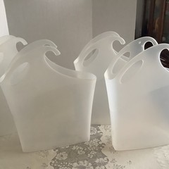 4 Rubbermaid Wrap N Craft Gift Bag Hanging Tote Organizer Holder Crafts Storage