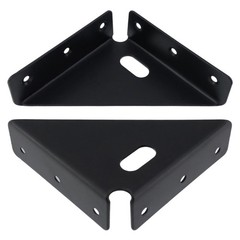 Corner Bracket Gusset Joints 4Pcs, Heavy Duty Metal Steel Triangle Shelf Brac…