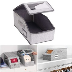 Hat Storage Dust Bag Baseball Hat Cap Organizer Rack Zipper Cap Holder Bag 1-3X