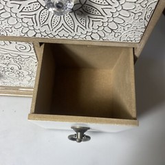 DRAWER STORAGE JEWELRY BOX 9”x 11” x 4 1/2”