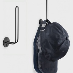 2 Pcs Wall-mounted Hat Stand Cap Organiser Racks for Baseball Holders