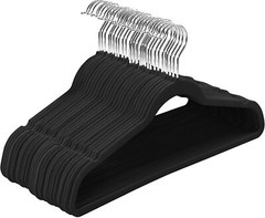 Utopia Home Velvet Hangers Clothes Heavy Duty Non Slip Hangers (30 & 50 Pack)