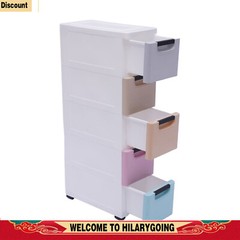 Plastic Drawers Dresser with 5 Drawers Tower Closet Storage Organizer Cabinet
