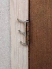 HINGE HOOK. The Original Hinge Pin Clothes Hook.