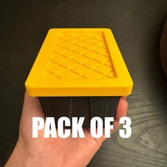 Tiny Tote Mini Storage Container ( Lowes & DHX Replica ) With Lids SET OF 3