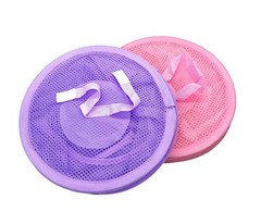 Hanging Mesh Space Saver Bags Organizer 3 Compartments Toy Storage Basket 2 PCS