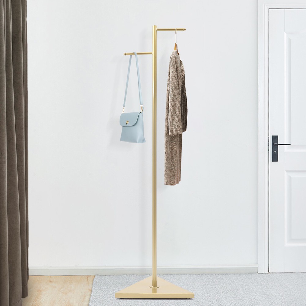 Metal Coat Rack Clothe Storage Holder Clothing Retail Display Stand Holder Rack