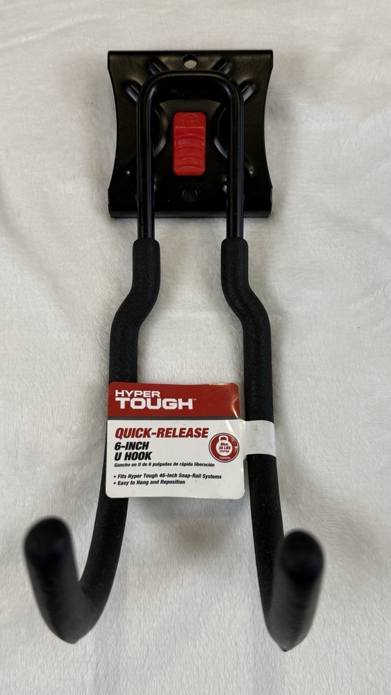 Hyper Tough Quick Release 6-inch U Hook
