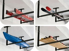 Overhead Garage Storage Rack Ceiling Mounted Shelving Adjustable