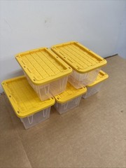 Lowe’s Teeny Tiny Tote Mini Storage Container With Lids SET OF 5 Lowes Viral NEW