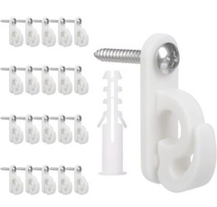 Hap Fung- Clip Hanger Hooks for Outdoor/indoor,LED Lights,concrete,wood (20pk)