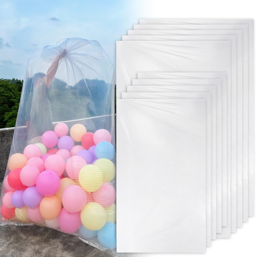 Kreapa Large balloon bags(10 Pcs), 10PCS(5L+5M), 5pcs(59x98in)+5pcs(47x59in)