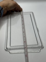 Replacement Plastic Clear Lid | 5 X 9.5 Inch
