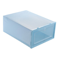 12 pcs Foldable Plastic Transparent Shoe Box Storage Clear Organizer Stackable