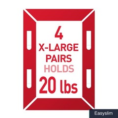 Picture Hanging Strips X-Large 20 lb Heavy Duty 16 Pairs Damage-Free