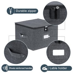 China Storage Containers Hard Shell Inside 12″ W x 8″ H, Dinner Plate Storage…