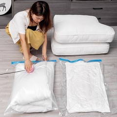 5/10 Pack Vacuum Storage Bags Space Saver Garment Seal Clothes Compression Bag