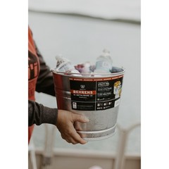 Behrens Metalware Classics, 8 Quart Galvanized Steel Pail, Capacity 2 Gal,