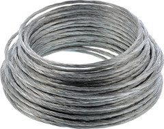 Steel Wire Rope Picture Hanging Wire 25 #16 x 200 Silver