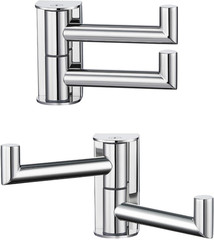 Swivel Hook for Towel Polished Chrome 2 Pack, 304 Stainless Steel