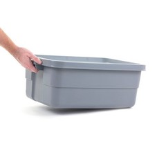 Rubbermaid 10gal Roughneck Storage Tote Gray