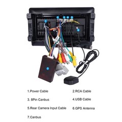 Android 13 9.7 Inch Touch Screen Radio for Jeep Commander 2008-2011 Wireless
