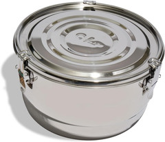 1/2 Lb Storage Container | Air Tight & Light Resistant | Food Grade Stainless St
