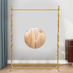 Gold Metal Wedding Arch Square 205 cm Iron Backdrop – Easy Assembly