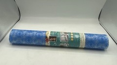 Pioneer Woman Refrigerator Shelf Liner Blue Floral Burst Pattern 15 In x 6 Ft