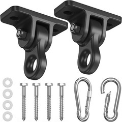 Heavy Duty Alloy Steel Swing Hangers Set of 2 with 5000+ lb Capacity, Yoga