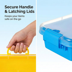 Stackable Sensory Bin Set for Toddlers – 3 Durable Storage Containers