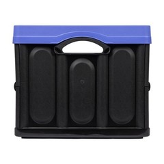 GreenMade Instacrate Collapsible Tote, 12 Gallon, Black
